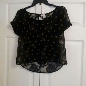 Passport Black Blouse